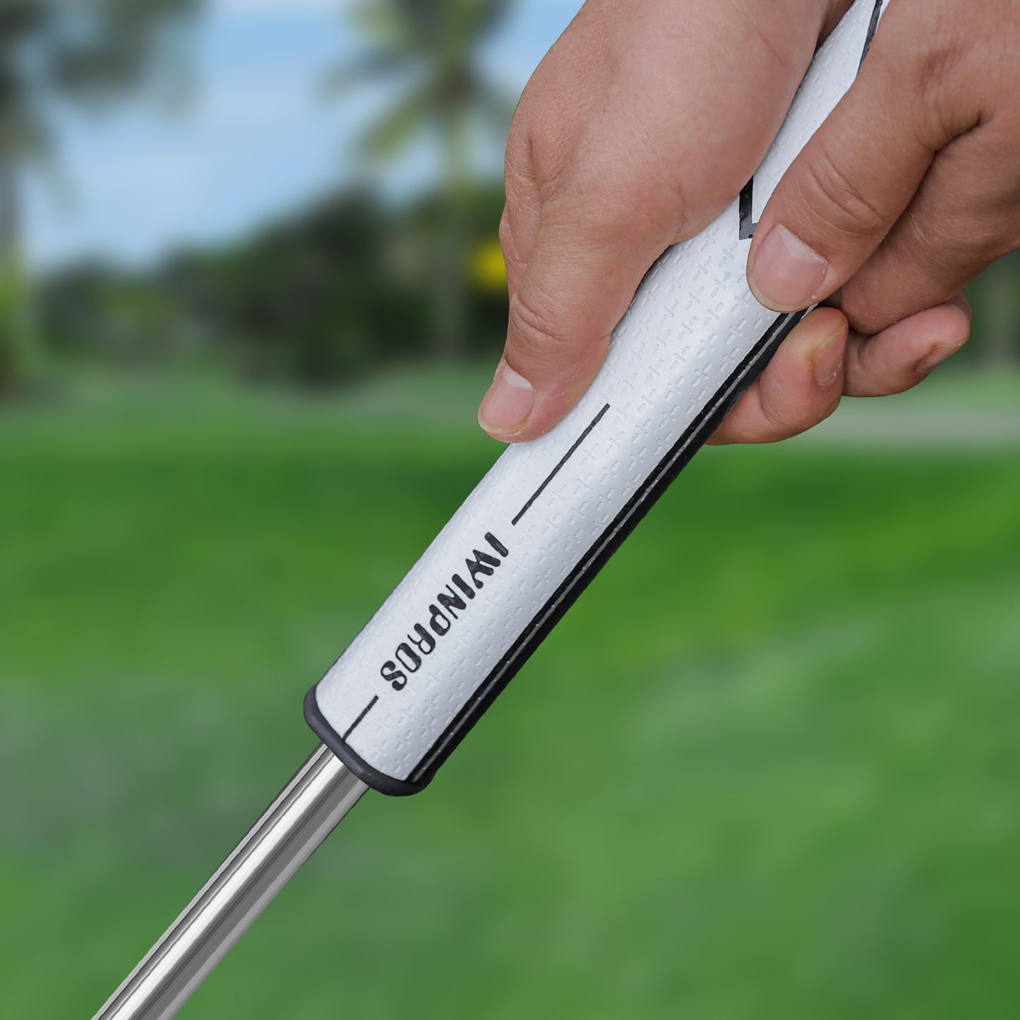 GENTLEMEN PUTTER GRIP WHITE