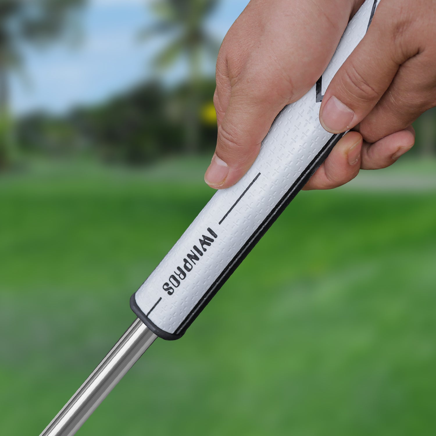 GENTLEMEN PUTTER GRIP WHITE
