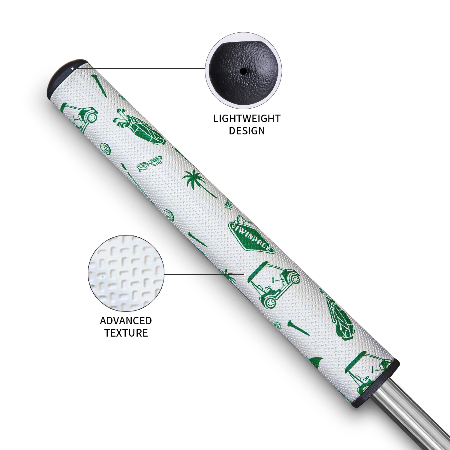 BIRDE PUTTER GRIP WHITE