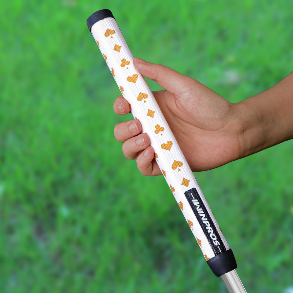 POKER PISTOL PUTTER GRIP GOLDEN