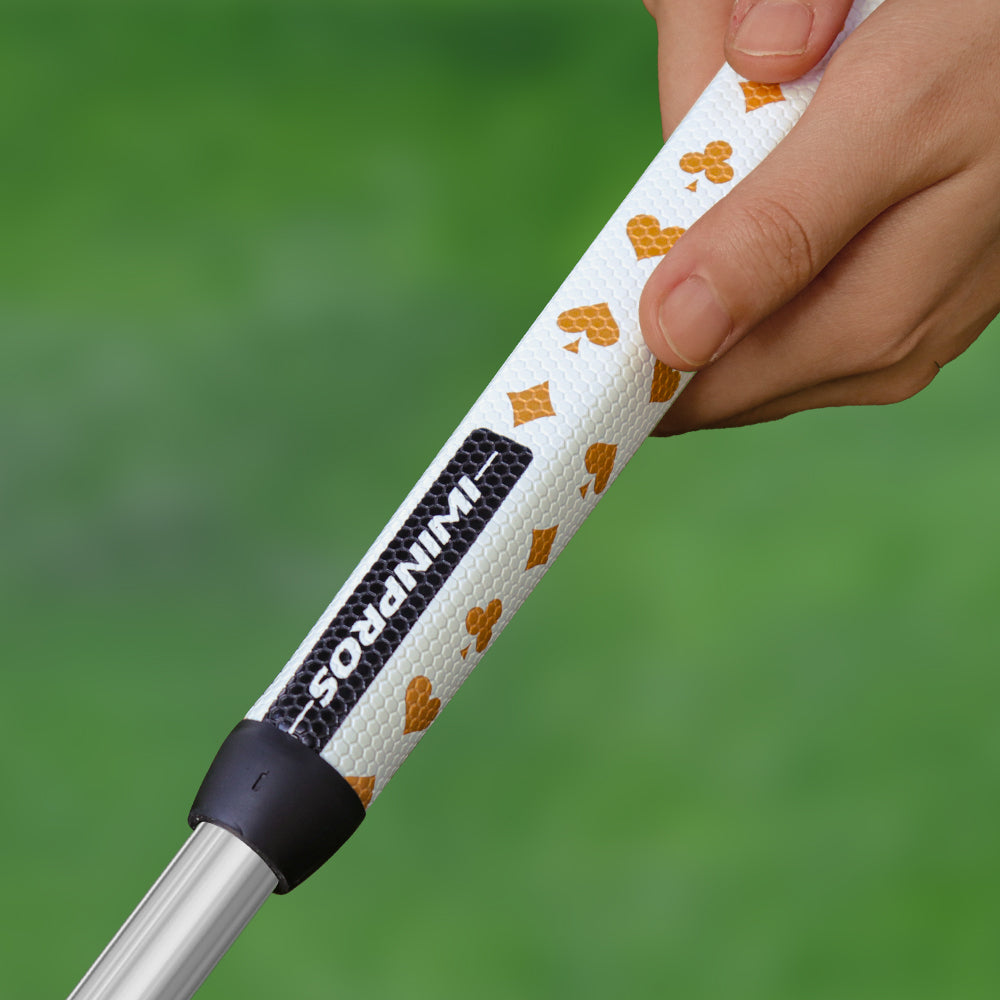POKER PISTOL PUTTER GRIP GOLDEN