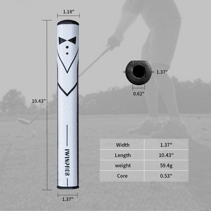 GENTLEMEN PUTTER GRIP WHITE