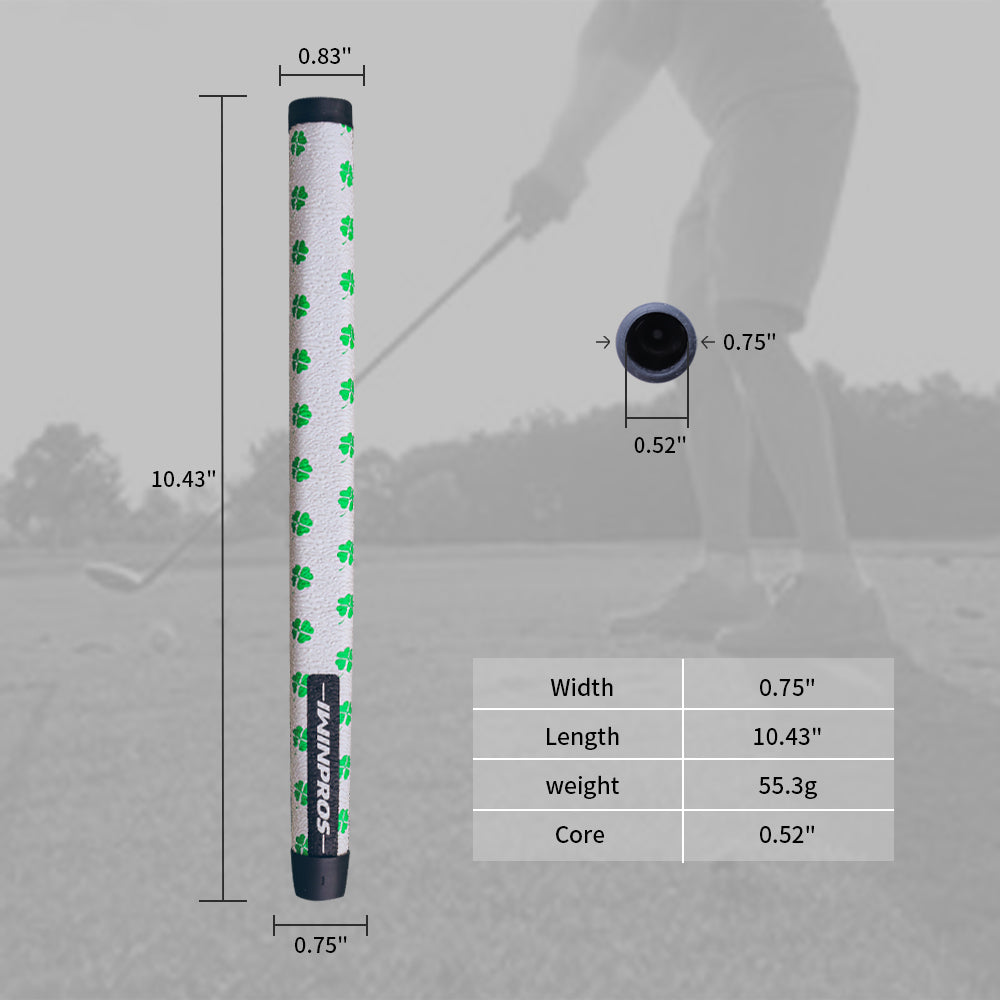 The Lucky PISTOL PUTTER GRIP WHITE