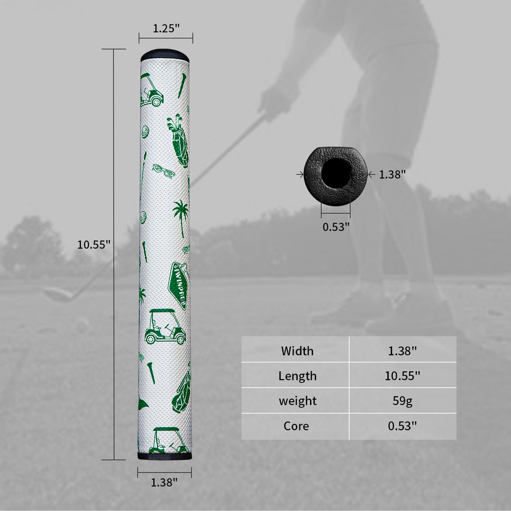 BIRDE PUTTER GRIP WHITE