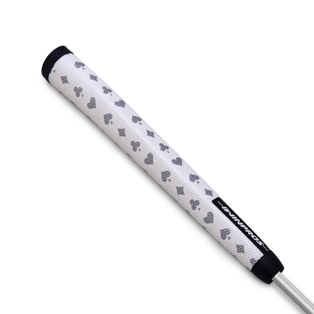 POKER PISTOL PUTTER GRIP SILVER