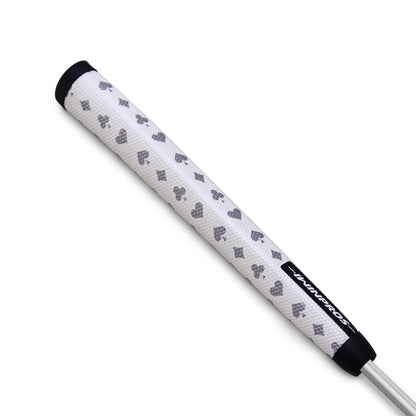 POKER PISTOL PUTTER GRIP SILVER