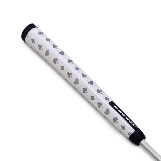 POKER PISTOL PUTTER GRIP SILVER