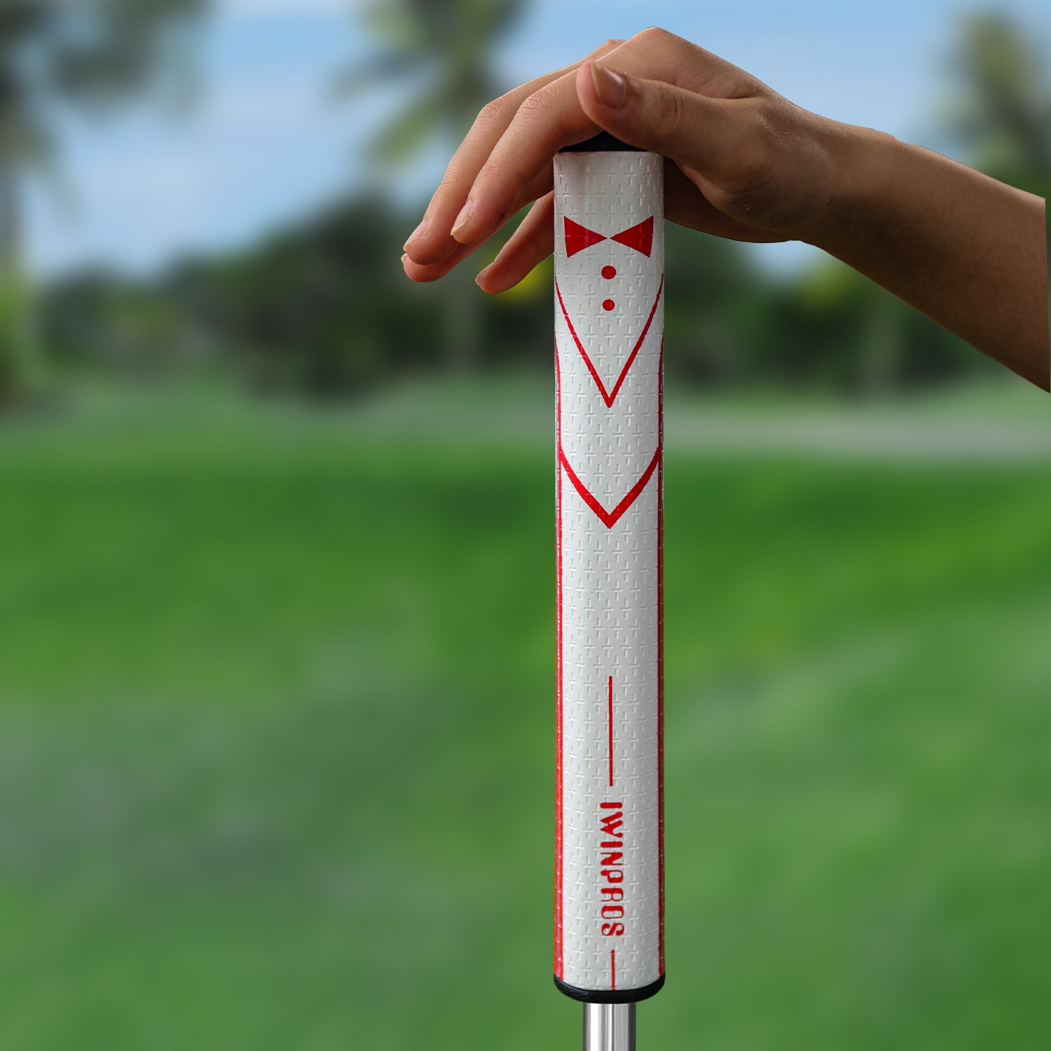 GENTLEMEN PUTTER GRIP RED