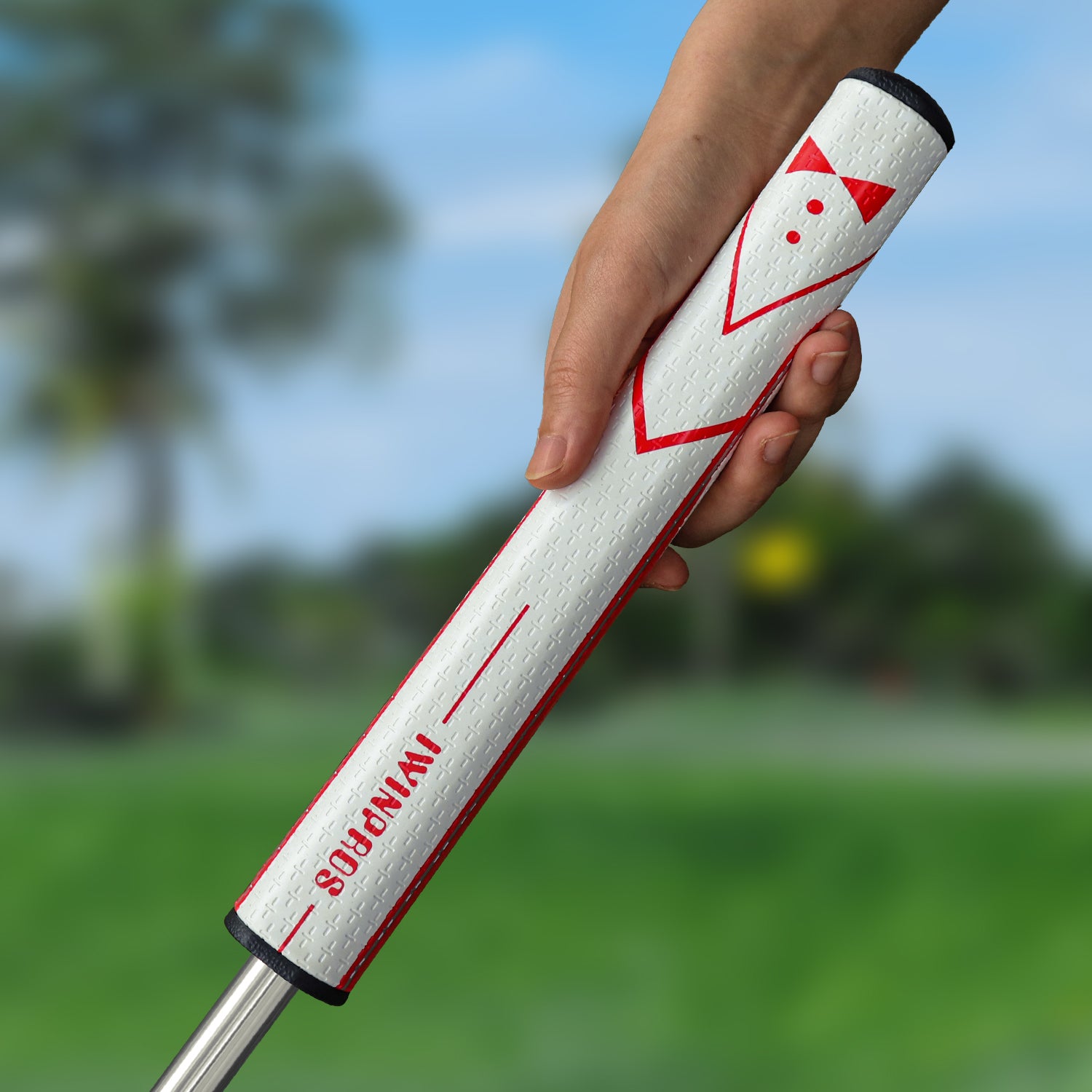 GENTLEMEN PUTTER GRIP RED