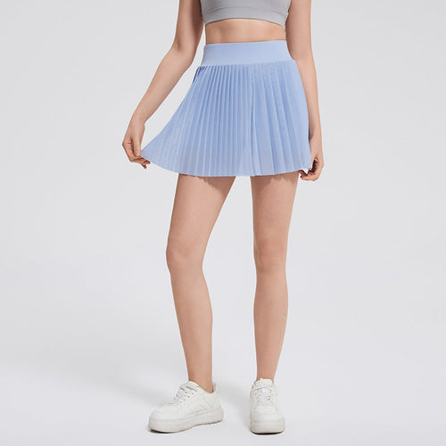 Criss-Cross Pleated Skort