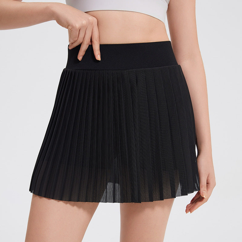 Criss-Cross Pleated Skort