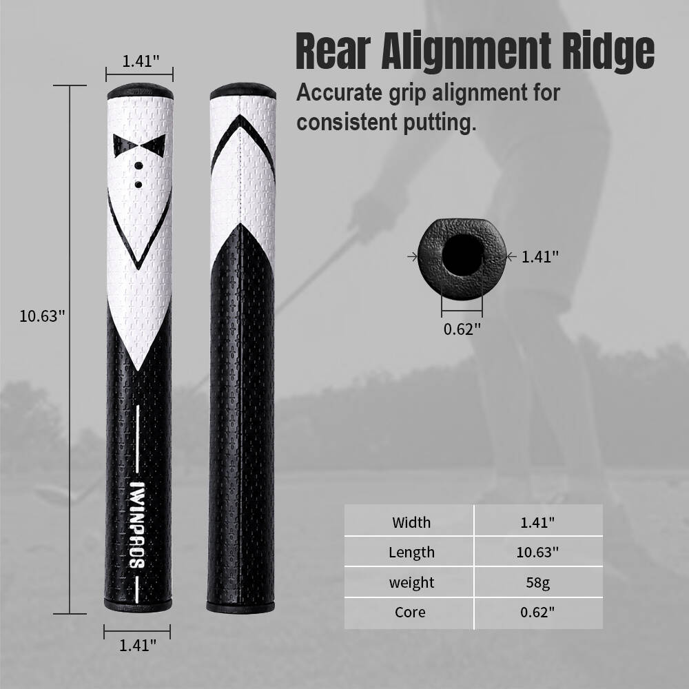 GENTLEMEN PUTTER GRIP BLACK