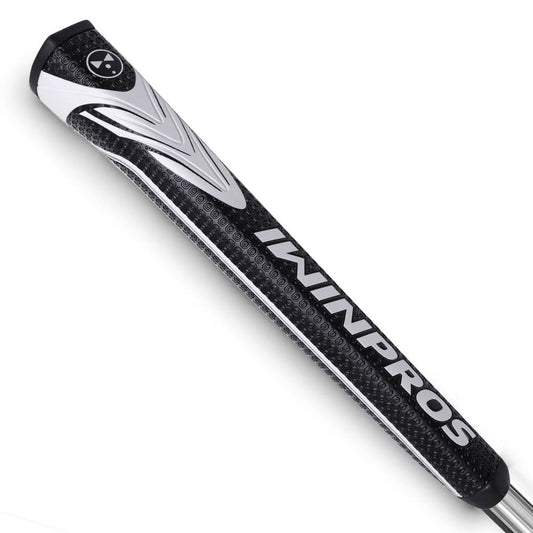 GOOD SHOT PISTOL PUTTER GRIP BLACK WHITE